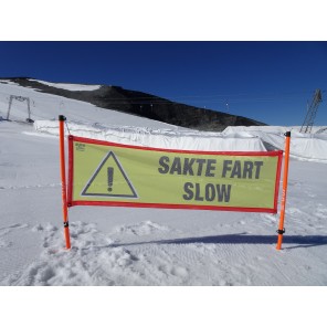 WIND banner her med SAKTE FART / SLOW