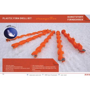 47 mm ORANGEFOX, kunststoff, 5*knivbytte