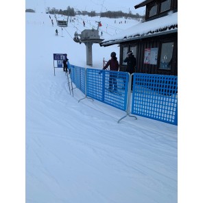 Franske gjerder - publikumsgjerde - avsperringsgjerde