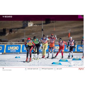 Løypeskiller langrenn og skiskyting 100*25*19 cm 2 mm tykk