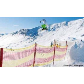 PE- Barrier Fence Red- Yellow. PE roll red-yellow 50x1,2m without poles