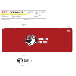 Polstringsmatte 300 bred 100 høy 8 cm tykk