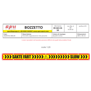 Banner 400*30 cm eget design